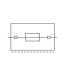 Fuse plug; with pull-tab; for glass cartridge fuse ¼" x 1¼"; without blown fuse indication; 10.4 mm wide; gray