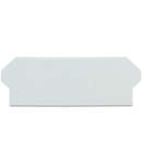 Separator plate; 2 mm thick; oversized; light gray