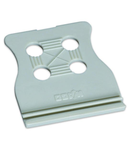 Strain relief plate; light gray