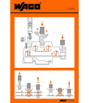 Stickers for operating instructions; for double- and triple-deck terminal blocks; 280 and 281 Series