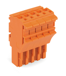 1-conductor female plug; 2.5 mm²; 5-pole; 2,50 mm²; orange