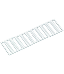 WMB marking card; as card; MARKED; 601, 603, 605, ..., 699 and 602, 604, 606, ..., 700 (1x); stretchable 5 - 5.2 mm; Horizontal marking; snap-on type; white