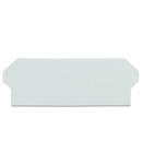 Separator plate; 2 mm thick; oversized; light gray