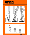 Stickers for operating instructions; for FIT CLAMP® connection, universal; 290 Series