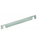 Aluminum flat rails; for snap-on mounting of transformer terminal blocks