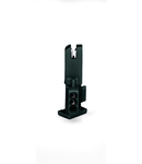 Socket module; 1-pole; black