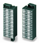 Matrix patchboard; 32-pole; Marking 33-64; Colors of modules: gray/white; Module marking, side 1 and 2 vertical; 1,50 mm²; dark gray