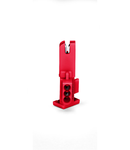 Socket module; 1-pole; red