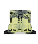 2-conductor through terminal block; 50 mm²; lateral marker slots; with fixing flanges; POWER CAGE CLAMP; 50,00 mm²; dark gray-yellow