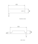 Kit emergenta pentru lampi cu LED functionare la 230v  D9 - pentru tuburi cu led