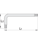 Chei locas cu profil TX 65mm, 20mm, 9g