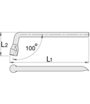 Cheie pentru roti 19mm, 285mm, 29.5mm, 541g