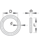 Accesorii pentru capete chei tubulaer de IMPACT 3/8" 16mm, 2.4mm, 15mm, 7g