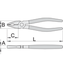 Clesti combinati izolati la 1000 V 140mm, 23mm, 32mm, 8mm, 157g