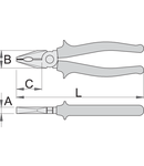 Clesti combinati 140mm, 23mm, 32mm, 8mm, 157g