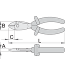 Clesti tais lateral pentru conditii grele 180mm, 28mm, 11mm, 20mm, 303g