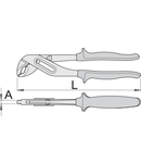 Clesti reglabili izolati la 1000 V 240mm, 6.5mm, 35mm, 367g