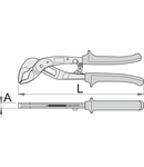 Clesti reglabili HYPO 180mm, 9.5mm, 33mm, 201g