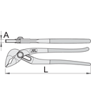 Clesti pentru instalatii 240mm, 8.5mm, 40mm, 353g