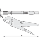 clesti menghina 220mm, 16mm, 50mm, 544g