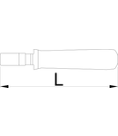 Dispozitiv de dezizolare cu carlig de taiere 4 - 28mm, 170mm, 91g