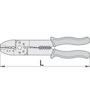 Clesti de sertizat 1.5 - 6mm, 240mm, 320g