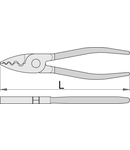 Clesti pentru sertizat 0.5 - 2.5mm, 140mm, 144g