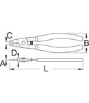 Cleste cu lant Master LINK 177mm, 45mm, 11mm, 2mm, 86g