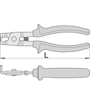 Cleste pentru coliere CLIC 190mm, 244g