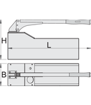 Pompa de testare 605mm, 160mm, 286.5mm, 8800g