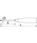 Surubelnite PH mecanice cu hexagon PH 3 , 150mm, 200mm, 6mm, 10mm, 119g