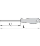 Surbelnita hexagonala CR 2.5mm, 60mm, 145mm, 34g