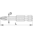 Bituri PZ-set de 3 piese PZ 1, 4.5mm, 50mm, 14g