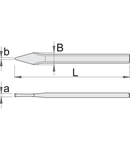 Dalta cruce 150mm, 7 x 3mm, 23mm, 172g