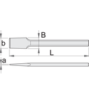 Dalta zidarie 250mm, 4 x 49mm, 49mm, 480g