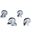 Set of casters 125mm