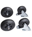 Set of casters 125+160mm