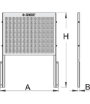 Perete suplimentar pentru 940V 580mm, 20.5mm, 464mm, 5336g