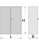 Dulap de scule 695mm, 660mm, 1023mm, 48800g