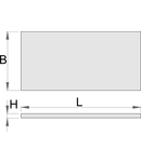 polita suplimentara pentru 949.1 689mm, 597mm, 32mm, 3800g