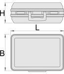 Trusa de scule 500mm, 420mm, 200mm, 4200g