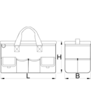 Trusa de scule 510mm, 280mm, 310mm