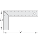 Echer 250mm, 135mm, 205g