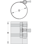 Dispozitiv de montat pistoane 50mm, 1 3/4" - 3 1/2"'', 40 - 90mm, 178g