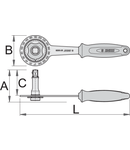 Dispozitiv de verificare unghiulara 270mm, 75mm, 80mm, 63mm, 428g