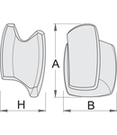 Nicovala de mana profilata 102mm, 72mm, 62mm, 1444g