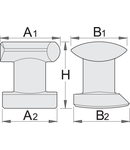 Nicovala cu doua capete 86mm, 61mm, 61mm, 61.5mm, 74.5mm, 1162g