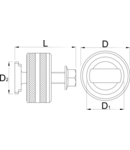 Scula brat inferior pentru BB30 67mm, 54mm, 17mm, 35mm, 19mm, 346g