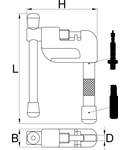 Mini Chain Tool + 6,8mm, 11mm, 67mm, 43mm