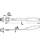 Cheie pentru piulita discului de frana Saint 342mm, 31,7mm, 3,0mm, 4,0mm, 3,5mm, 285g